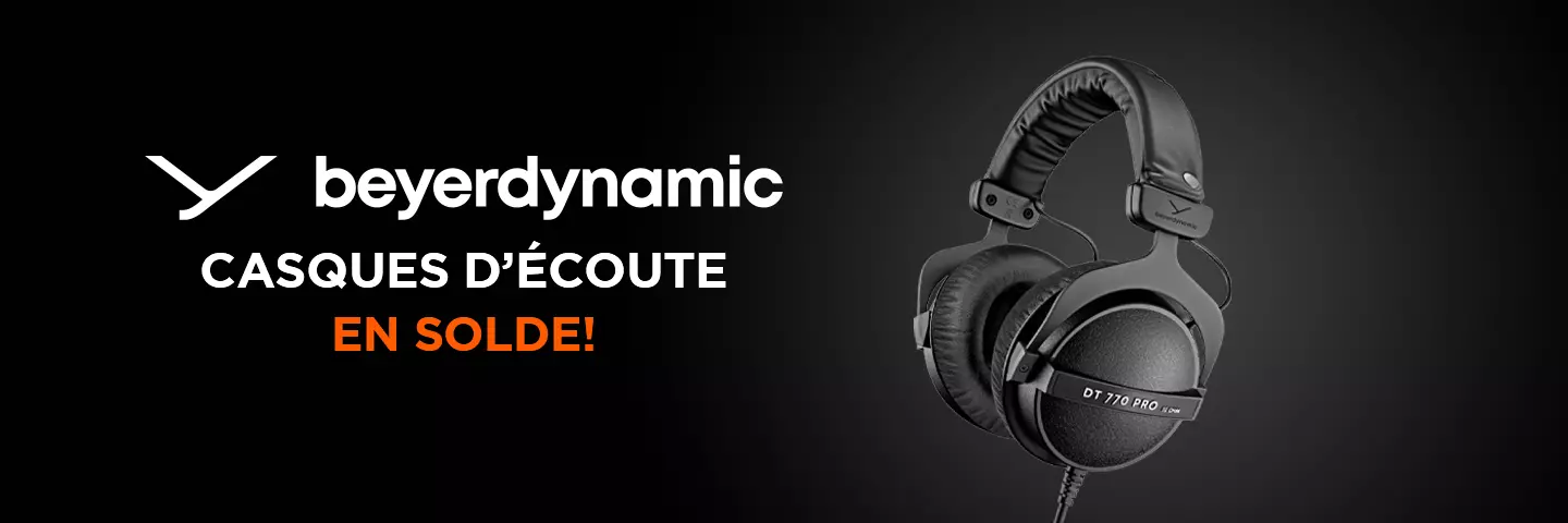 Obtenez un son professionnel � prix abordable avec Beyerdynamic.